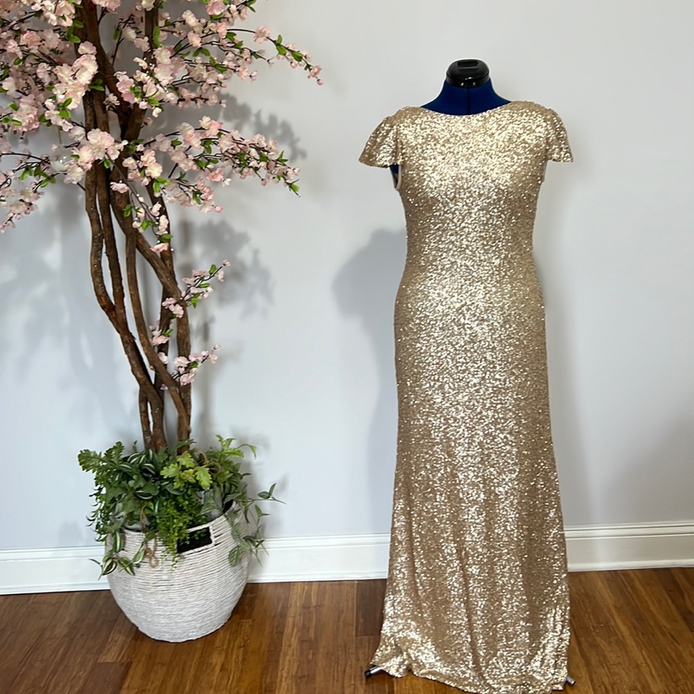 Sorella vita gold gown